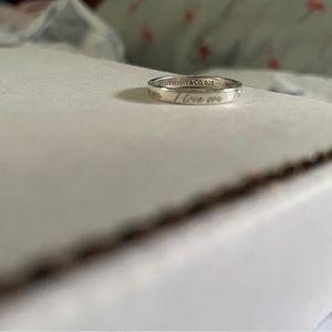 Tiffany & Co I Love You ring